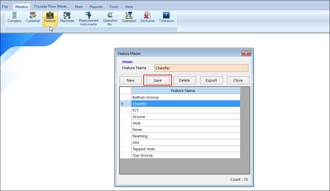 Feature data entry - Image OCR software